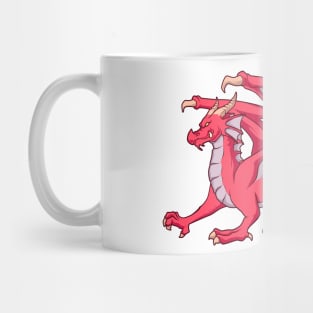 Red dragon Mug